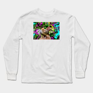 Chicken with chicks / Swiss Artwork Photography Long Sleeve T-Shirt